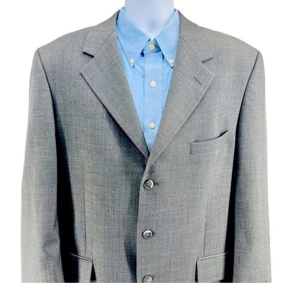 John Weitz Other - John Weitz Wool Sports Coat Three Button No Vent Full Lining 44L